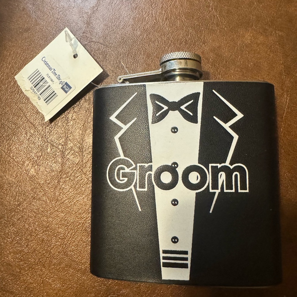 NWT Groom Flask.